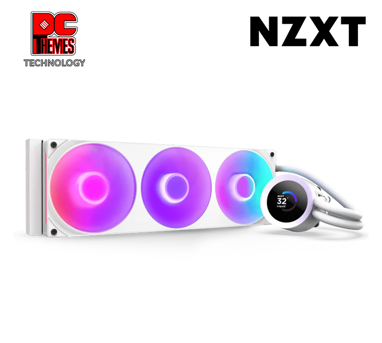NZXT Kraken Plus 360 RGB V2 - White AIO Cooler